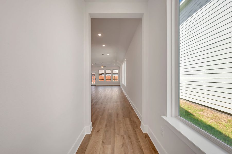 Spacious, unfurnished interior of a new home in The Meadows, Denton (Image 13).