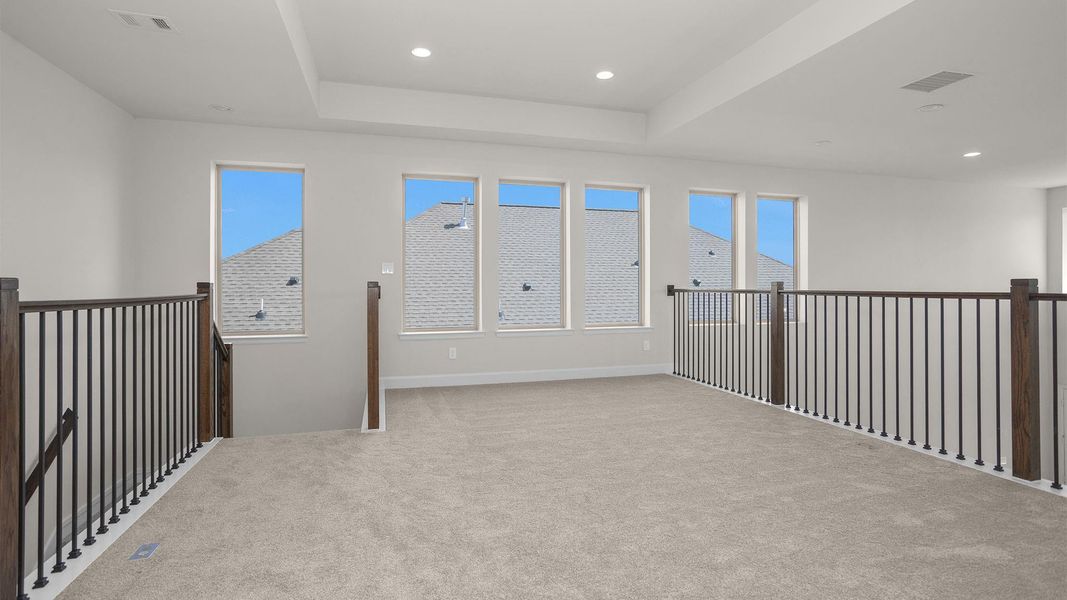 Spacious, unfurnished interior of a new home in Meridiana, Manvel (Image 10). Spacious, unfurnished interior of a new home in Meridiana, Manvel (Image 10).