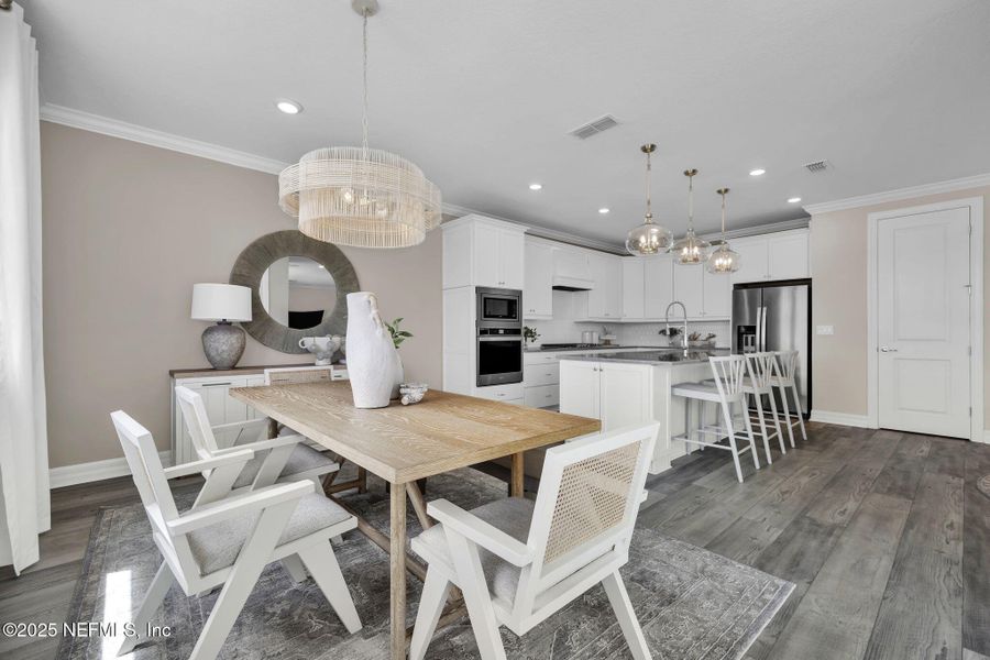 Furnished interior view inside a new home in Double Branch, Middleburg (Image 17).