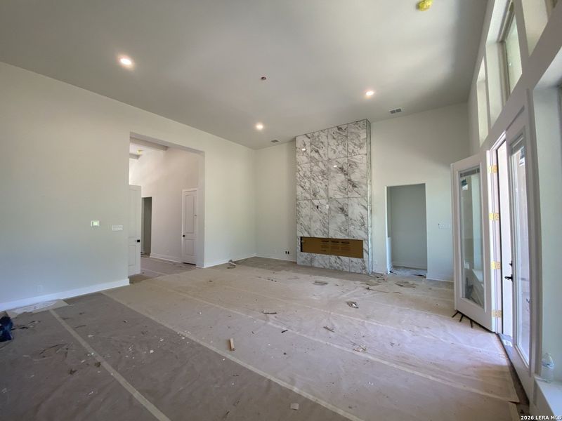 In-progress construction of a new home in , San Antonio, TX (Image 41).
