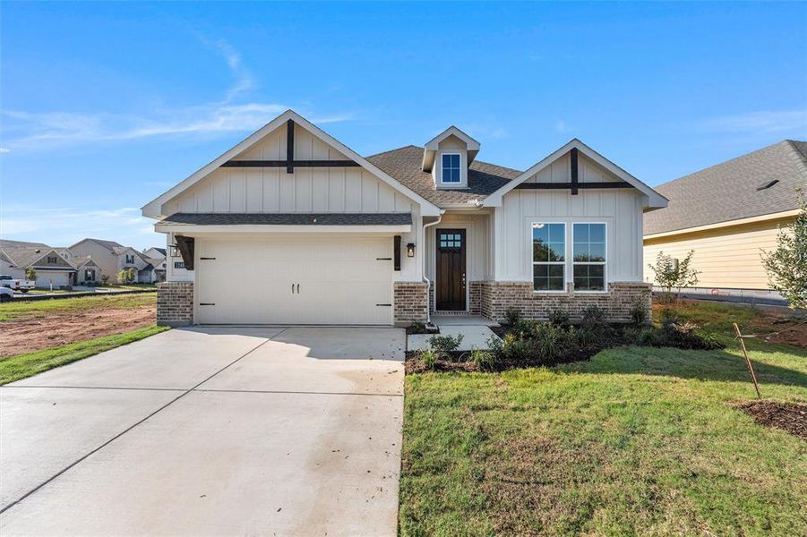 Exterior details and patio area of a home in Covenant Park, Springtown (Image 19). Exterior details and patio area of a home in Covenant Park, Springtown (Image 19).