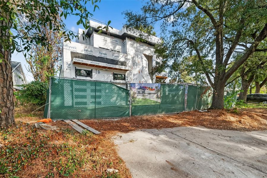 In-progress construction of a new home in , Houston, TX (Image 18).