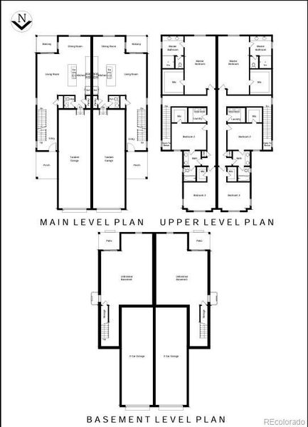 2D floor plan layout of this home in , Denver, CO (Image 5).