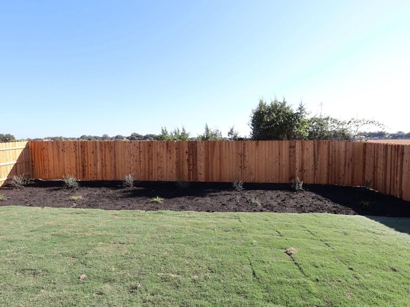 Exterior details and patio area of a home in Barksdale, Leander (Image 19). Exterior details and patio area of a home in Barksdale, Leander (Image 19).