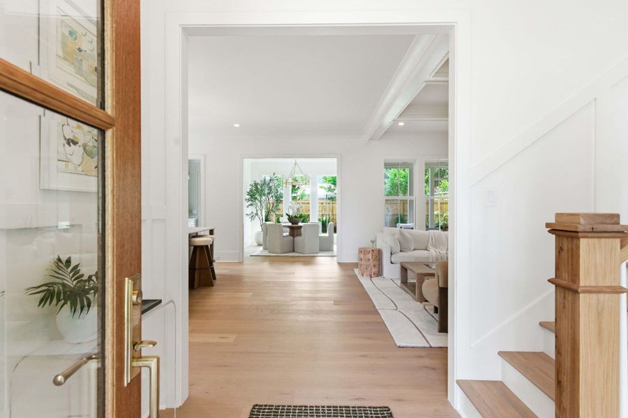 Furnished interior view inside a new home in , Mount Pleasant (Image 10).