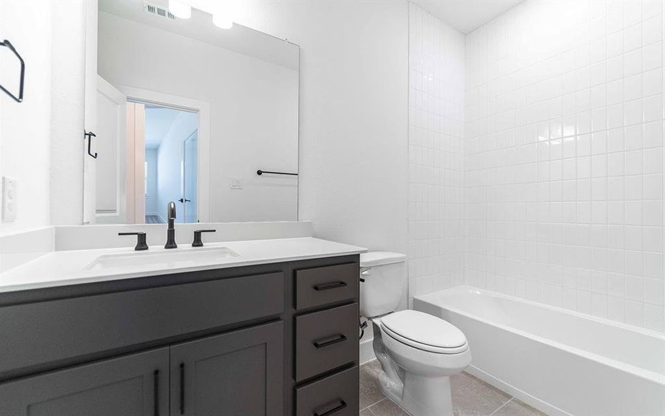 Furnished interior view inside a new home in Solterra, Mesquite (Image 2). Furnished interior view inside a new home in Solterra, Mesquite (Image 2).