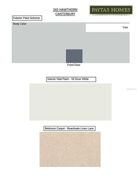 Sample of building materials used in homes in Coastal Gardens at Town Center, Palm Coast (Image 12). Sample of building materials used in homes in Coastal Gardens at Town Center, Palm Coast (Image 12).