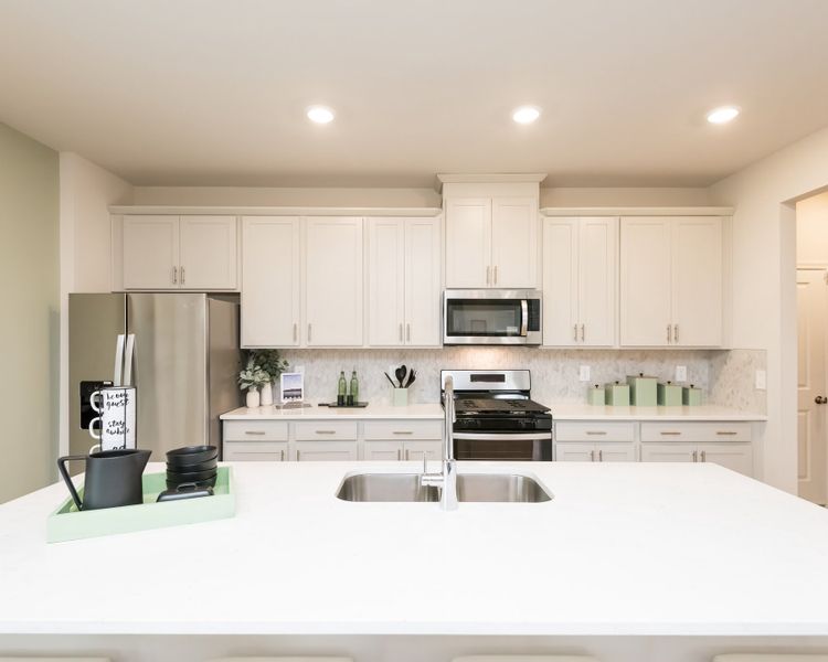 Furnished interior view inside a new home in Nolen Farm, Gastonia (Image 7).