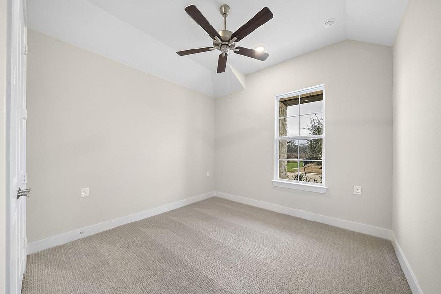 Representative unfurnished interior of a home built from the Sunflower by Caldwell Homes in The Highlands, Porter (Image 45). Representative unfurnished interior of a home built from the Sunflower by Caldwell Homes in The Highlands, Porter (Image 45).