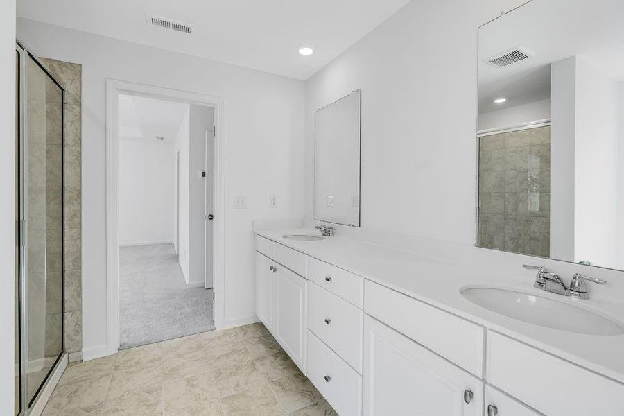 Furnished interior view inside a new home in Windance Lake, Loganville (Image 10).