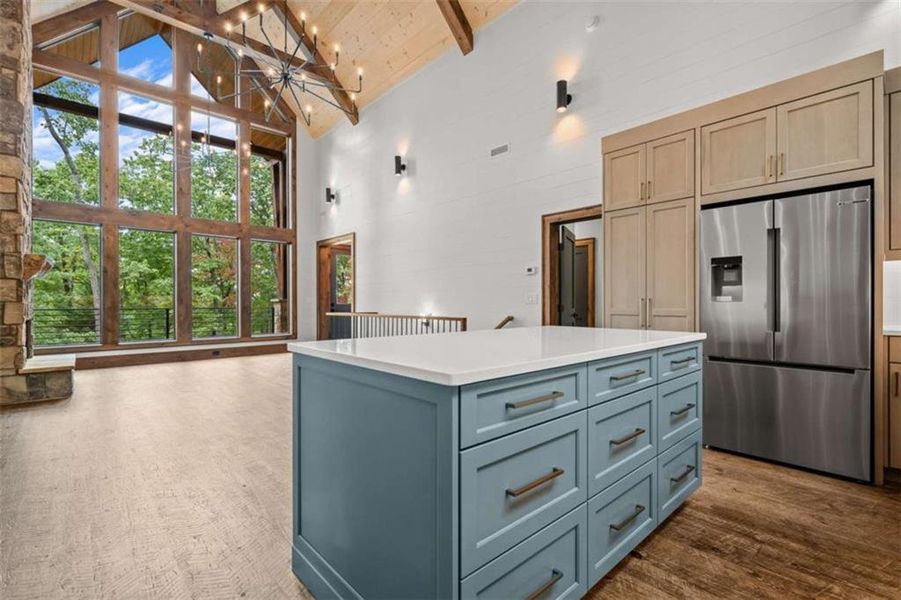 Furnished interior view inside a new home in , Young Harris (Image 13).