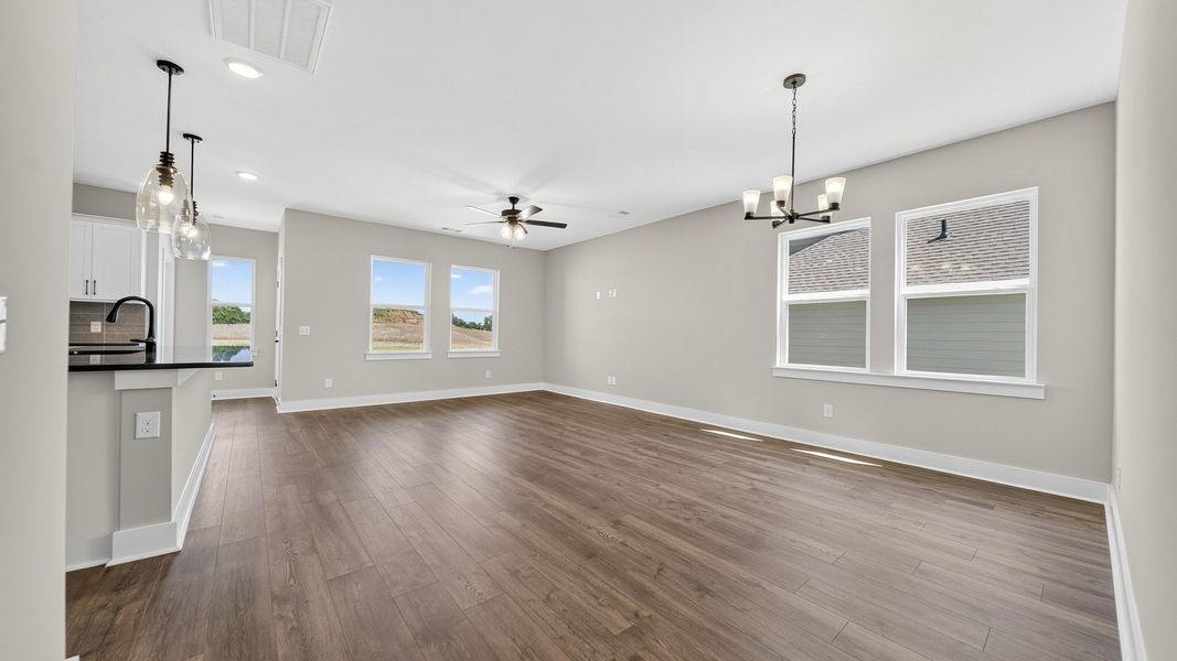 Spacious, unfurnished interior of a new home in McClure Farms, Columbia (Image 13). Spacious, unfurnished interior of a new home in McClure Farms, Columbia (Image 13).