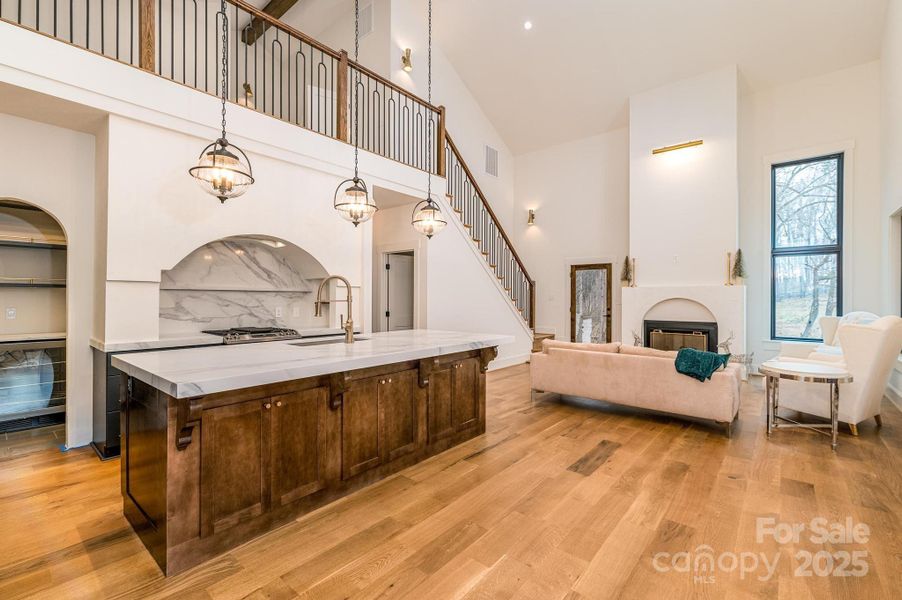 Furnished interior view inside a new home in , Cleveland (Image 14).