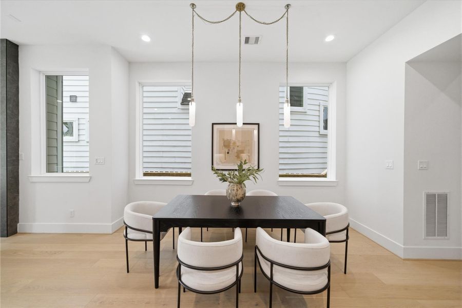 Furnished interior view inside a new home in , Houston (Image 5).