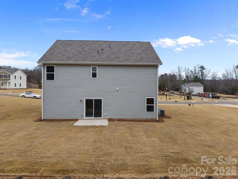 Exterior details and patio area of a home in Fisher Springs, Kannapolis (Image 3).