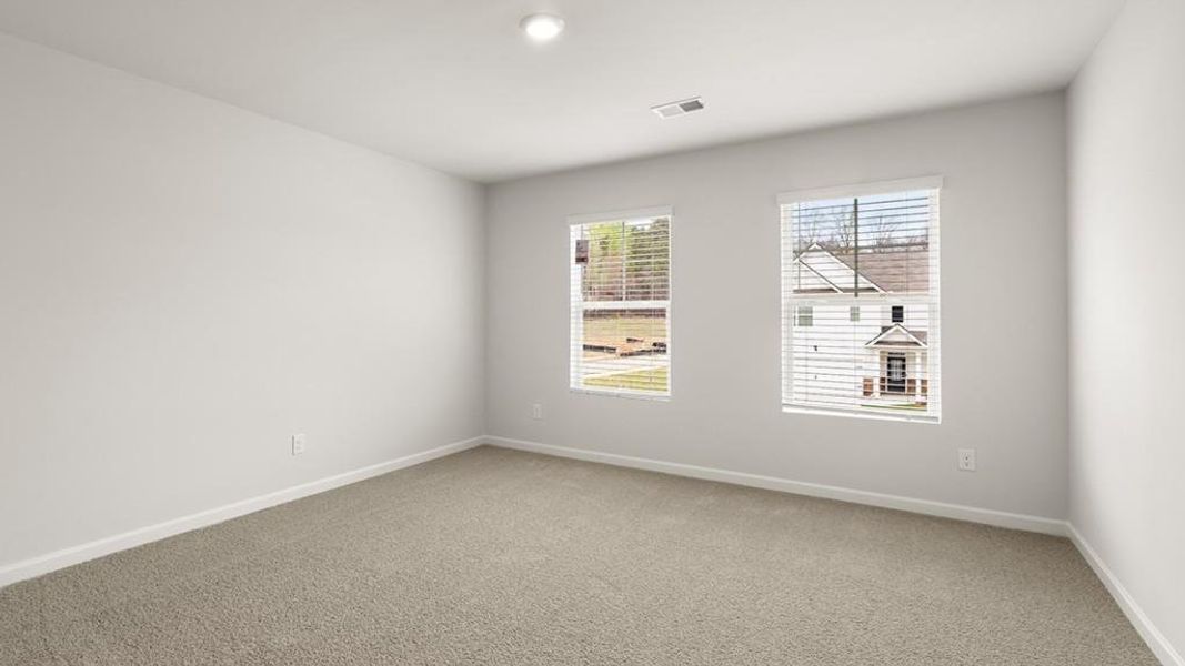 Spacious, unfurnished interior of a new home in Thompson Ridge, Dallas (Image 36). Spacious, unfurnished interior of a new home in Thompson Ridge, Dallas (Image 36).
