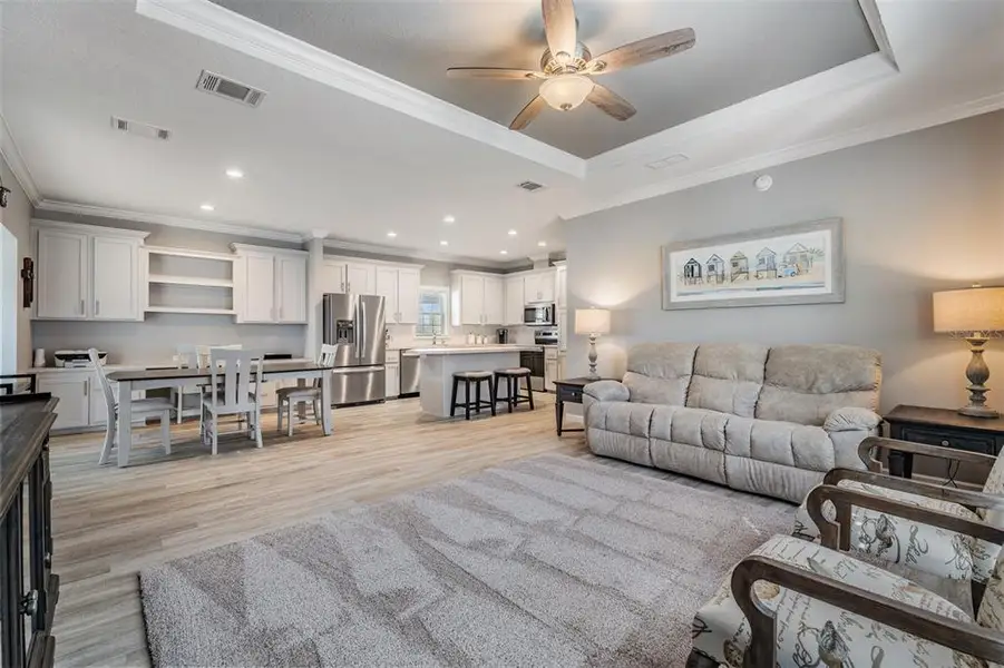 Furnished interior view inside a new home in , Zephyrhills (Image 4).