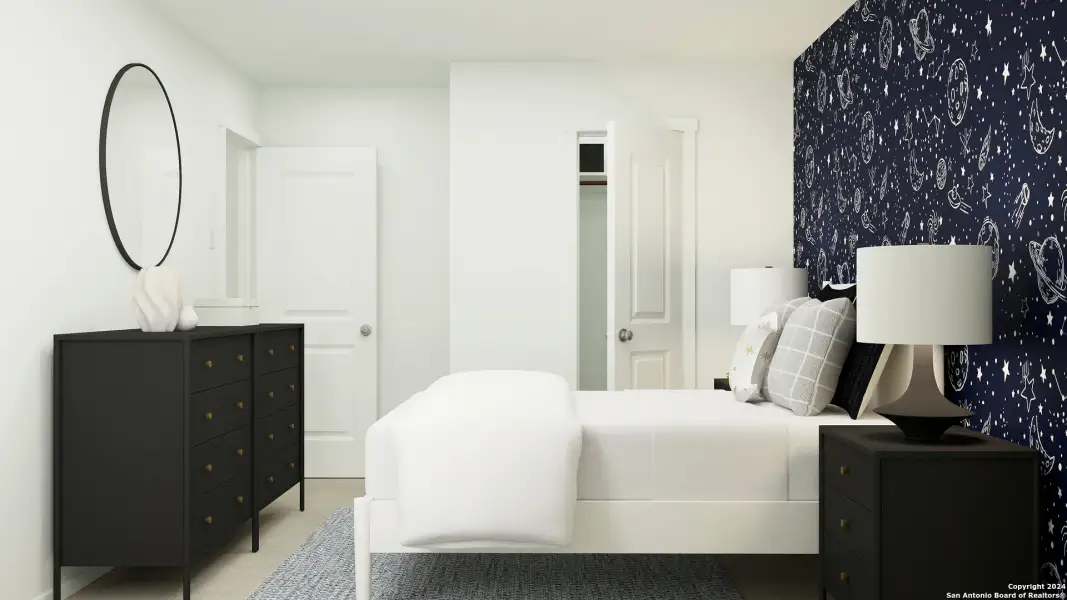 Furnished interior view inside a new home in Stone Garden, Elmendorf (Image 29).