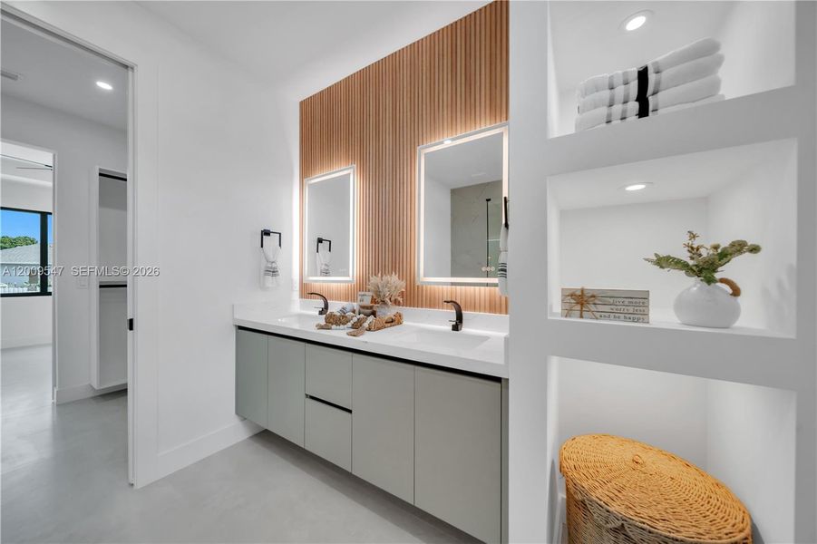Furnished interior view inside a new home in , Lehigh Acres (Image 12).