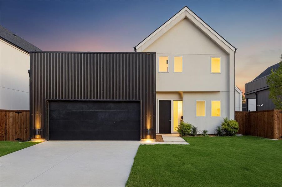 Front exterior of a new home in , Dallas, TX, highlighting curb appeal (Image 2). Front exterior of a new home in , Dallas, TX, highlighting curb appeal (Image 2).