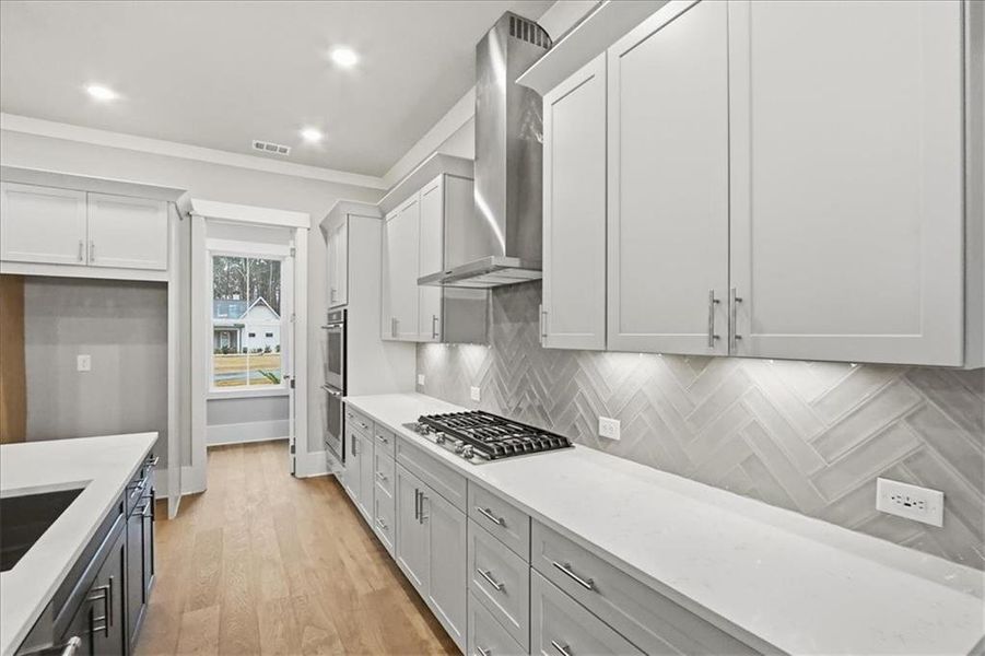 Furnished interior view inside a new home in Old Town Estates, Dacula (Image 38).