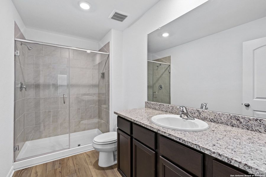 Furnished interior view inside a new home in Luckey Ranch, San Antonio (Image 5).