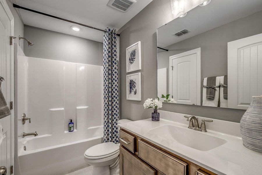 Furnished interior view inside a new home in The Groves of Berkeley, Moncks Corner (Image 12).