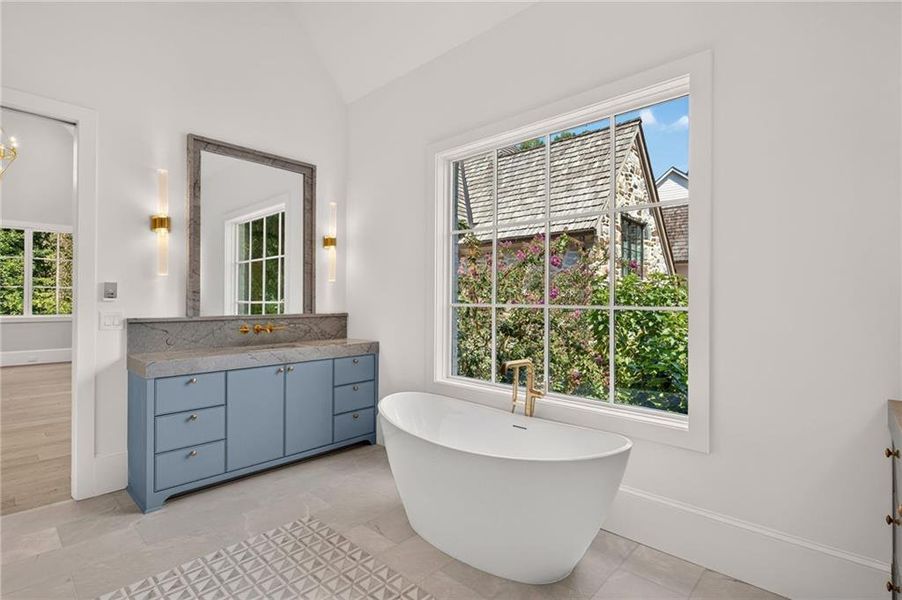 Furnished interior view inside a new home in , Atlanta (Image 13). Furnished interior view inside a new home in , Atlanta (Image 13).