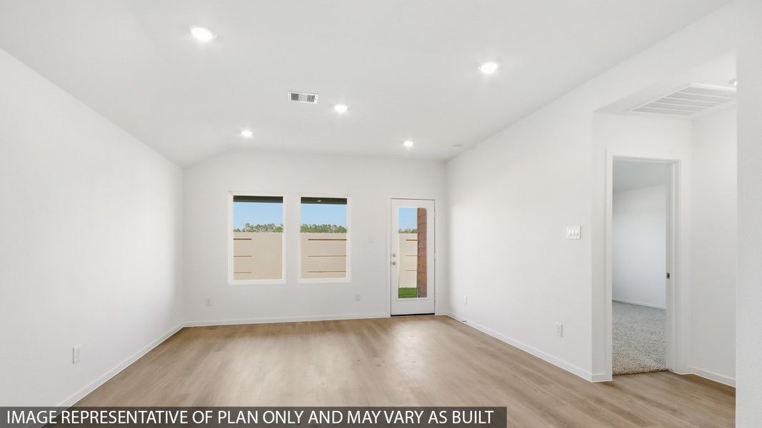 Spacious, unfurnished interior of a new home in The Canopies, Splendora (Image 8). Spacious, unfurnished interior of a new home in The Canopies, Splendora (Image 8).