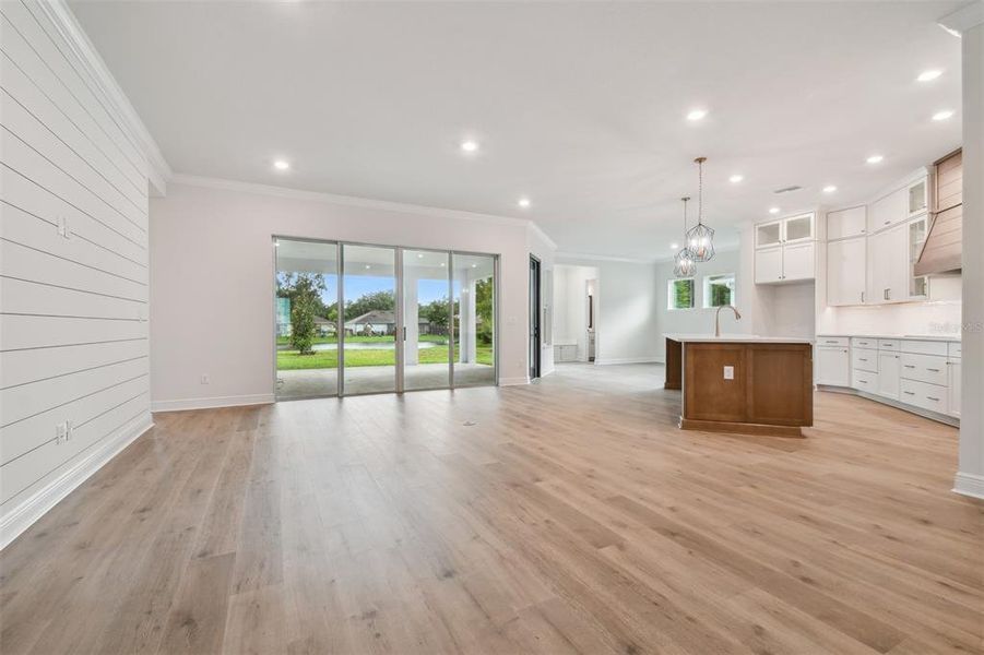 Kitchen & Family Room