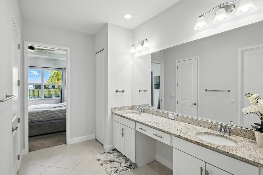 Furnished interior view inside a new home in , Westlake (Image 38).