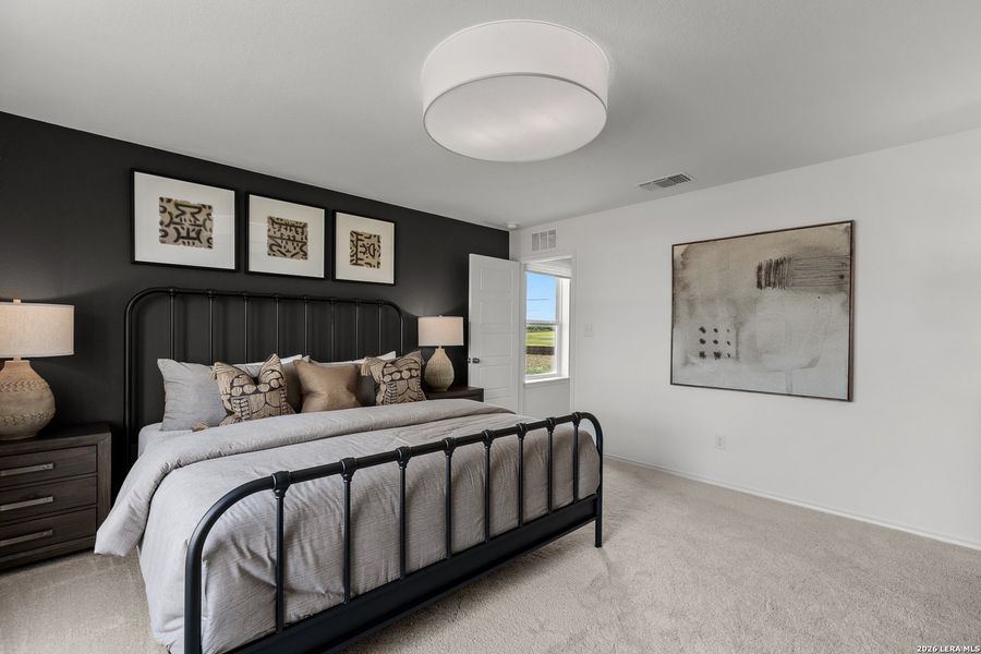 Furnished interior view inside a new home in Dove Song, Marion (Image 12).