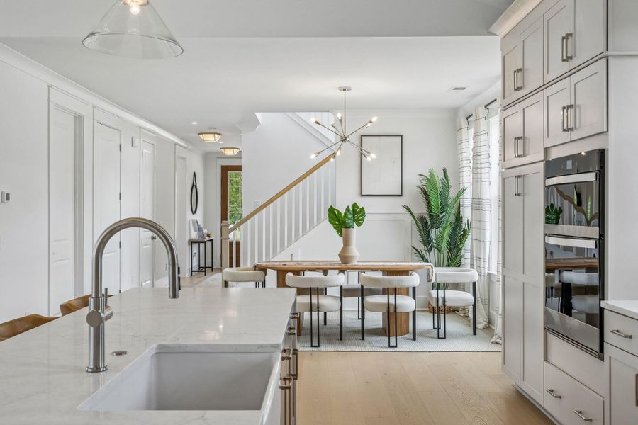 Furnished interior view inside a new home in Miller's Crossing, Johns Island (Image 71).