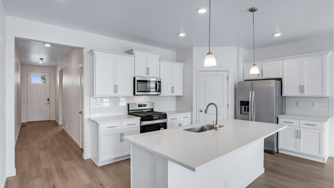 Furnished interior view inside a new home in Tailholt, Severance (Image 4).