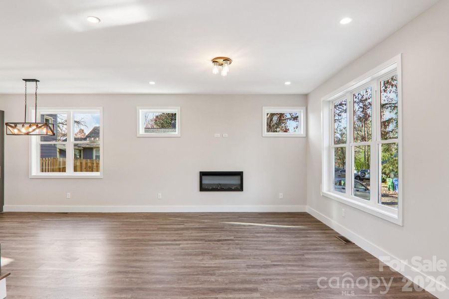 Spacious, unfurnished interior of a new home in , Asheville (Image 9). Spacious, unfurnished interior of a new home in , Asheville (Image 9).