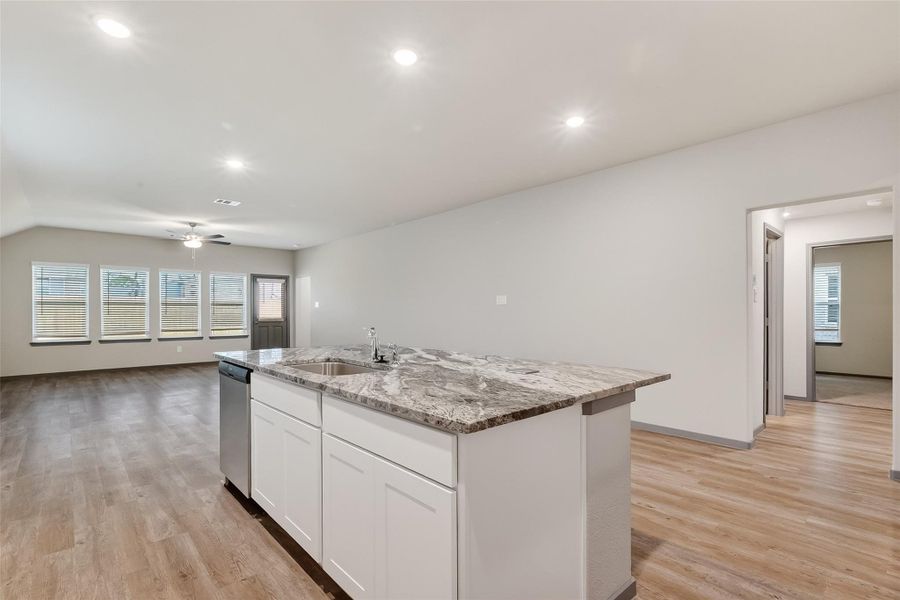 Furnished interior view inside a new home in Rollingbrook Estates, Baytown (Image 14).