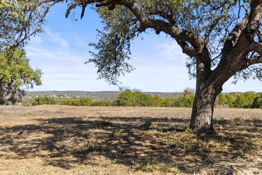 View of undeveloped land featuring rural landscapeLarge back yard with beautiful, unobstructed hill country views.
