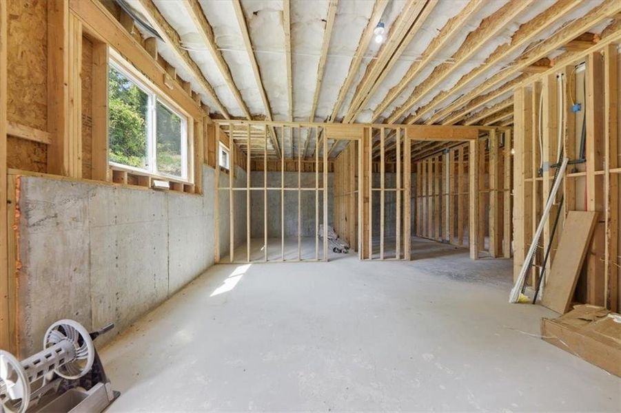 In-progress construction of a new home in , Atlanta, GA (Image 57).