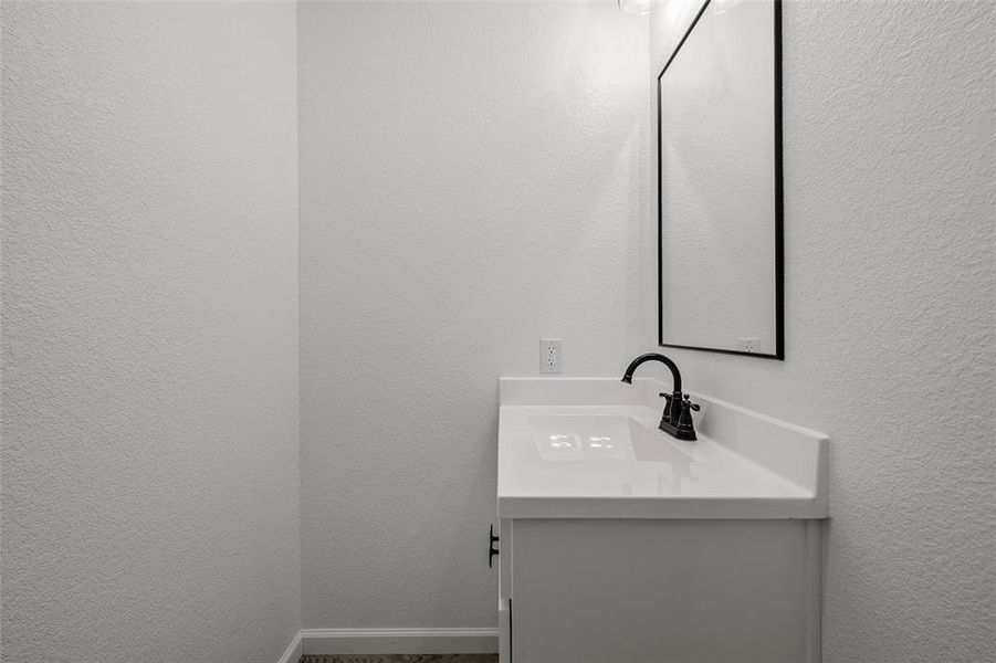 Close-up of interior finishes inside a home in , Woodway (Image 22).