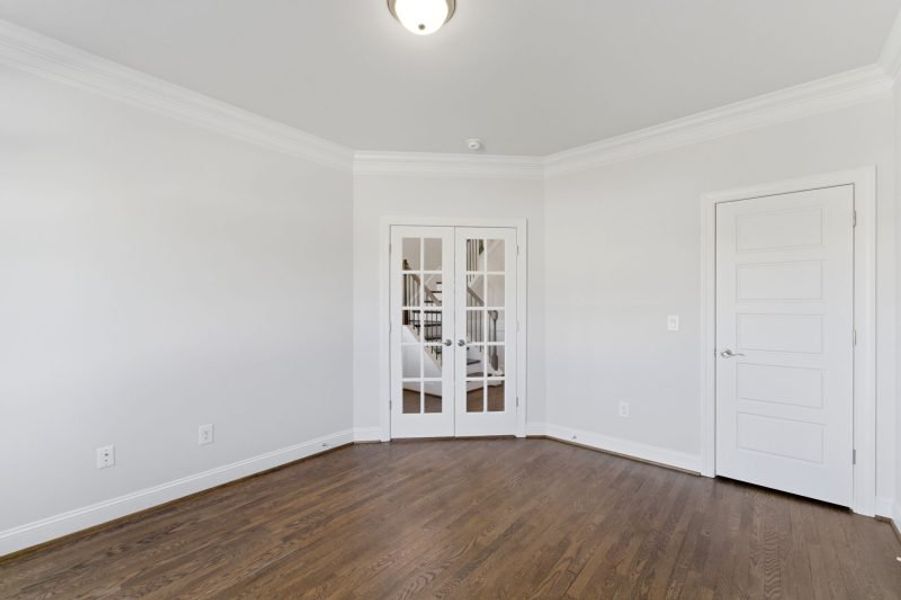 Representative unfurnished interior of a home built from the Hampton by Keystone Homes NC in Preserve at Carriage Cove, Oak Ridge (Image 30).