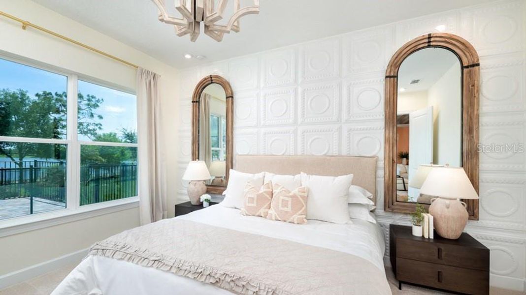 Furnished interior view inside a new home in Westview Community Group Page, Kissimmee (Image 4).