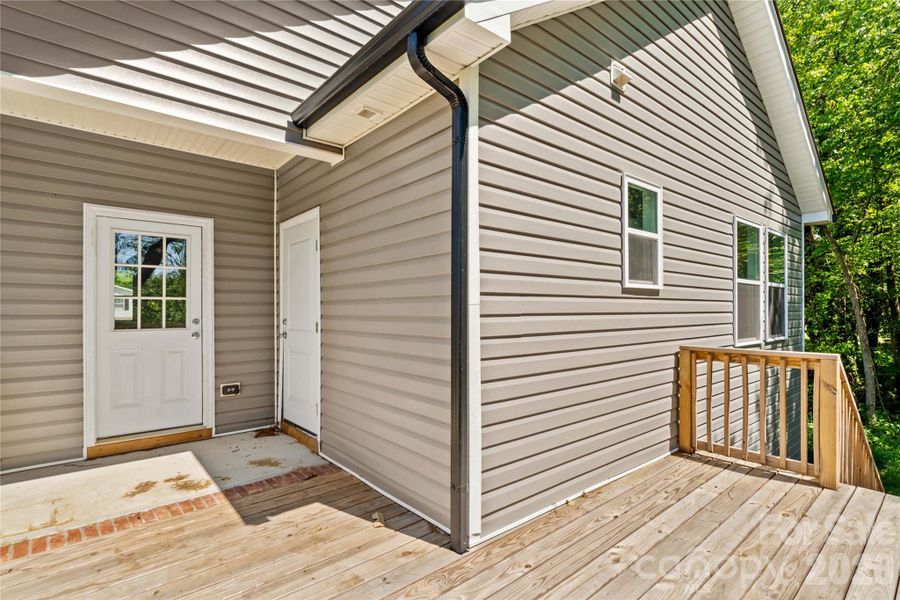 Exterior details and patio area of a home in , Salisbury (Image 21).