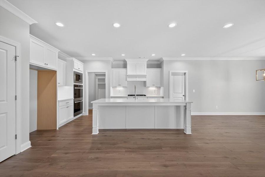 Furnished interior view inside a new home in Hemingway, Flowery Branch (Image 8).