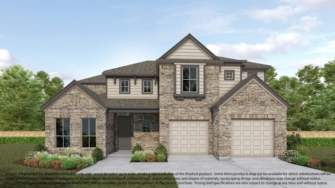 Representative exterior photo of a completed home built from the 660 by Long Lake Ltd. in Bradbury Forest, Spring, TX (Image 3). Representative exterior photo of a completed home built from the 660 by Long Lake Ltd. in Bradbury Forest, Spring, TX (Image 3).