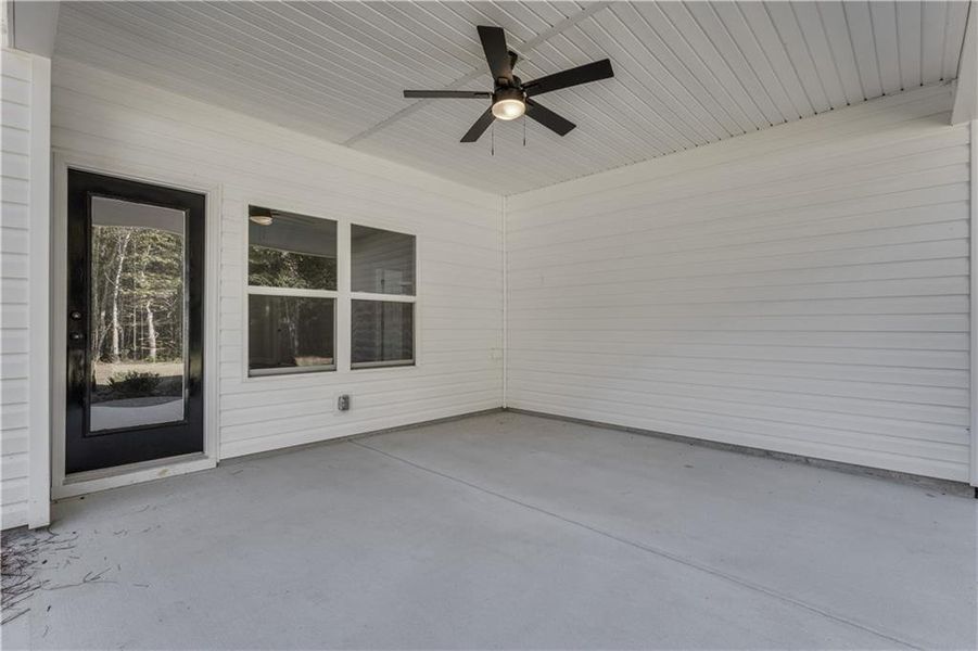 Exterior details and patio area of a home in , Greenville (Image 17). Exterior details and patio area of a home in , Greenville (Image 17).