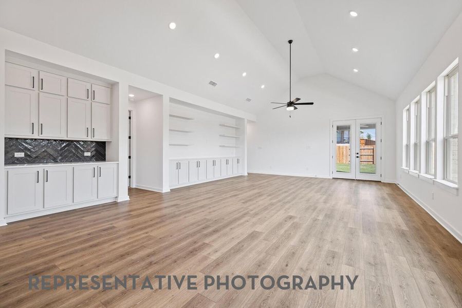Spacious, unfurnished interior of a new home in Lariat, Liberty Hill (Image 15). Spacious, unfurnished interior of a new home in Lariat, Liberty Hill (Image 15).