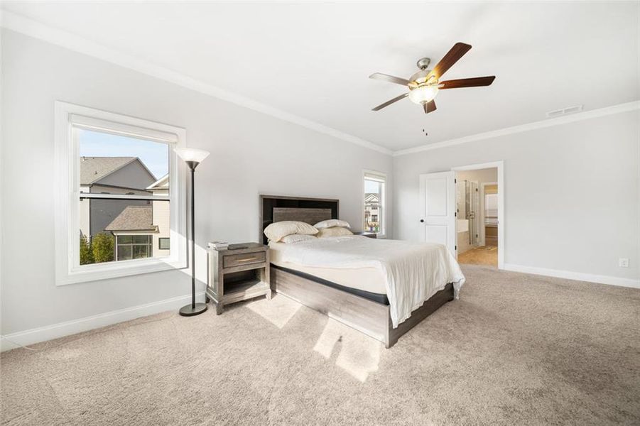 Furnished interior view inside a new home in , Buford (Image 8). Furnished interior view inside a new home in , Buford (Image 8).