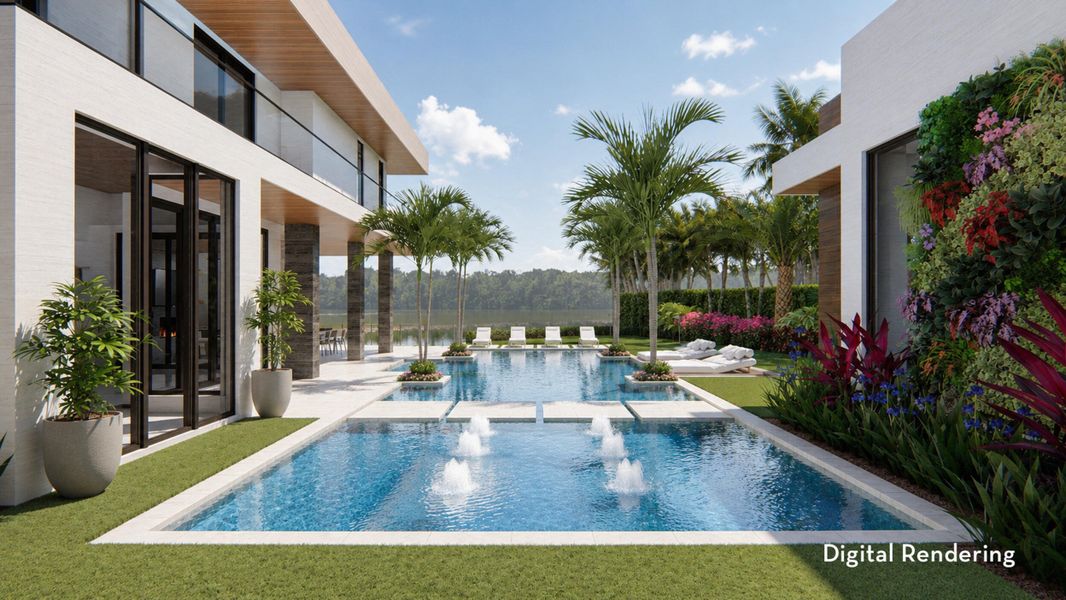 Pool - Digital Rendering Pool - Digital Rendering