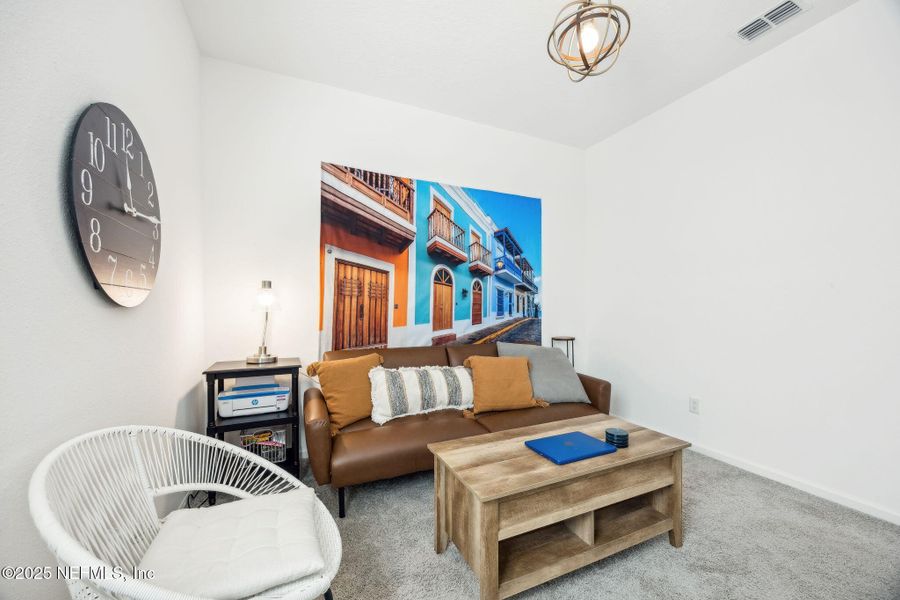 Furnished interior view inside a new home in Wilford Preserve, Orange Park (Image 10). Furnished interior view inside a new home in Wilford Preserve, Orange Park (Image 10).