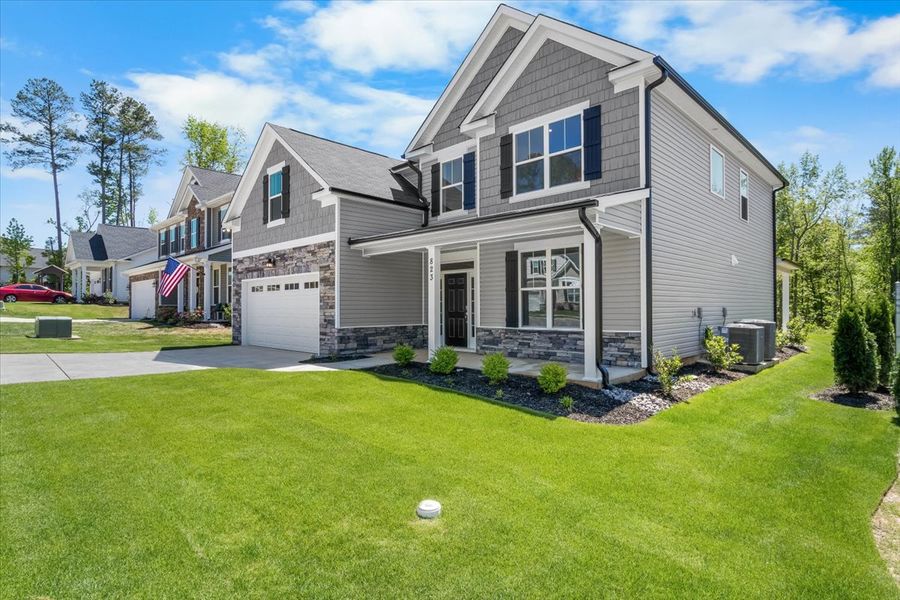 Front Exterior | 823 Elsie Drive, Dublin II Plan by Ivey Homes